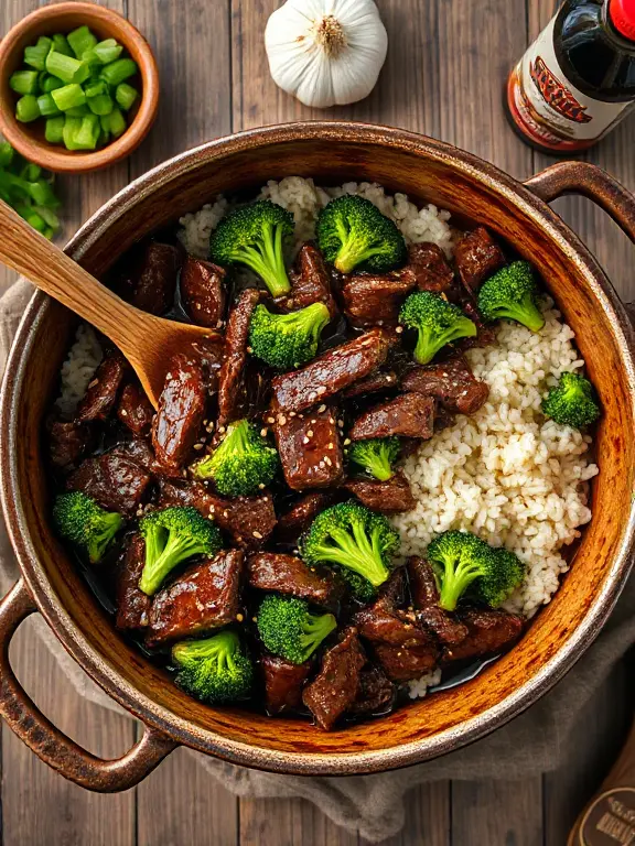 Easy Beef Recipes: One-Pot Beef and Broccoli Rice