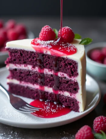purple velvet cake