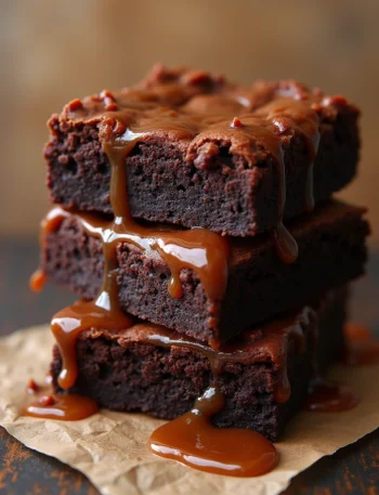 Salted Caramel Brownies