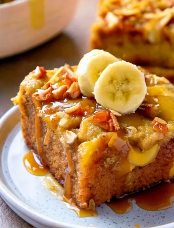 Banana Bread Pudding Recipe: 4 Ingredient Banana Bread
